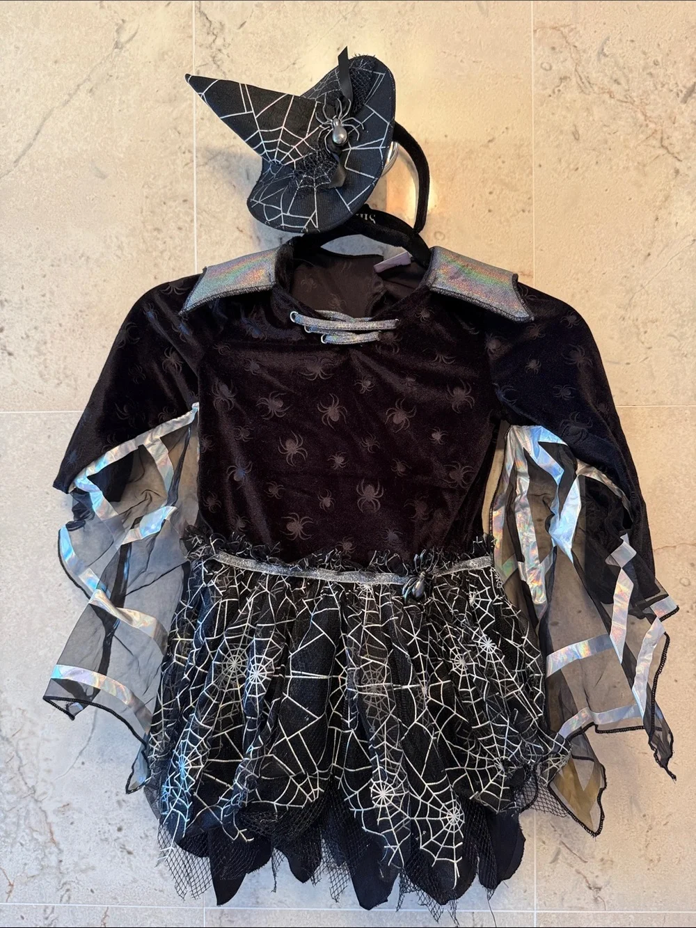 Spider Witch Girls Costume
